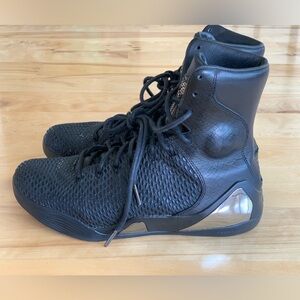 Rare - Nike Kobe 9 High KRM EXT High ‘Black Mamba’ (Size 9.5, Black/black)